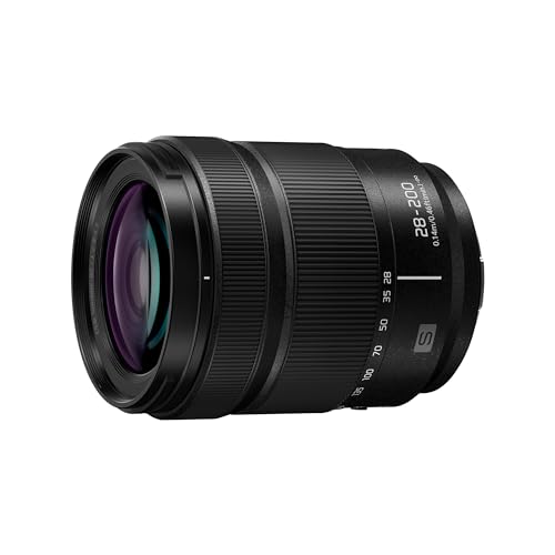 【Setoka】Panasonic LUMIX 28-200mm Panasonic Lumix S-R28200E 28-200mm F4.0-7.1 Macro OIS Lens, Full